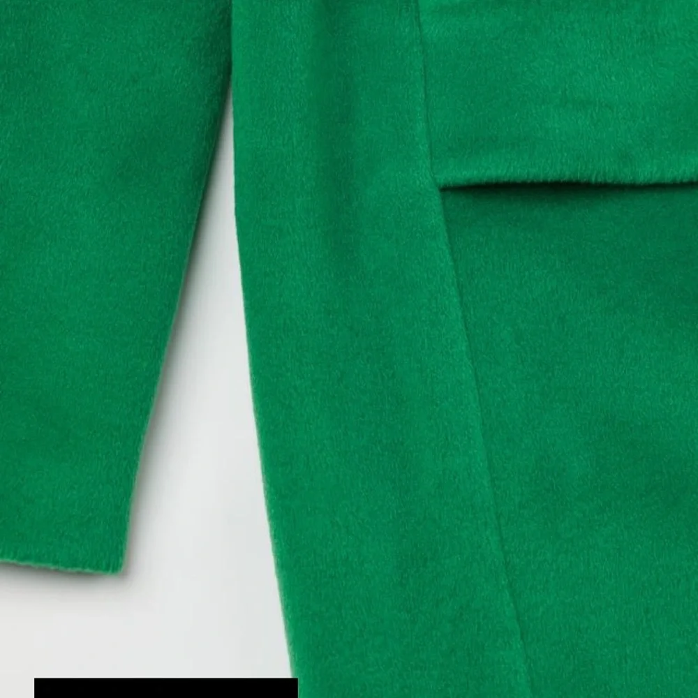 H&M oversized green coat - Picture 7 of 10